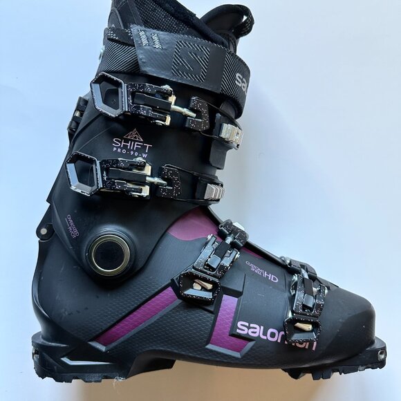 Salomon Shift Pro 90 W Alpine Touring Ski Boots - size 27 / 27.5 - US W 10/10.5 - Picture 5 of 16